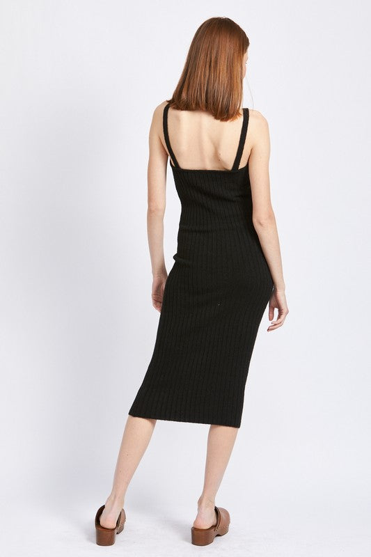 Aisha Knit Bodycon Maxi Dress - Black Girls Will Be Girls Aisha Knit Bodycon Maxi Dress - Black Girls Will Be Girls