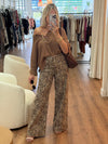 Carlie High Waisted Stretch Leopard Jeans.
