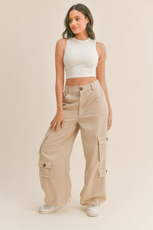 Cargo Trousers & Pants - acetate - women - 2 products | FASHIOLA INDIA