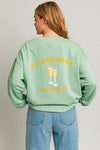 "Champagne Girls Club" Crew Neck Sweatshirt