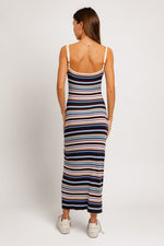 Amondi Ribbed Stripe Maxi Dress
