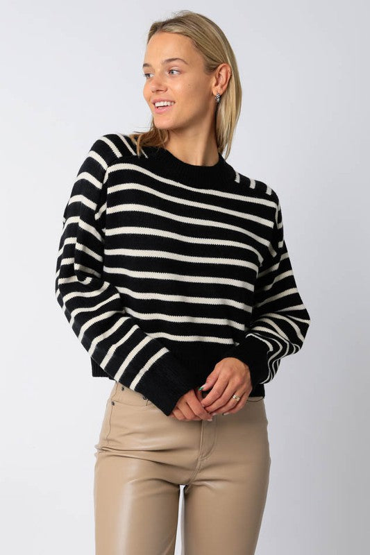 Regine Stripe Knit Sweater