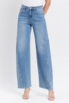 Brenda High Rise Wide Barrel Jeans