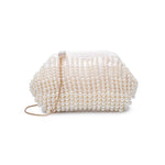 Pearla Beaded Clutch Handbag