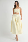 Elisa Lace Top & Maxi Skirt Set