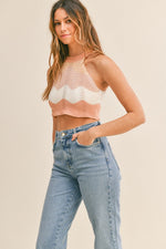 Josey Halter Knit Mini Top