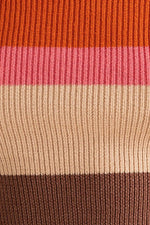 Cora Color Block Striped Sweater