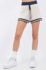 Corena Stripe Sweater And Shorts Set