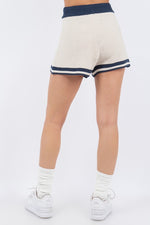 Corena Stripe Sweater And Shorts Set