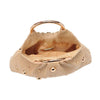 Bellie Gold Bead Detail & Handle Straw Clutch Handbag - RESTOCKING ETA 6/25 - ORDER NOW!