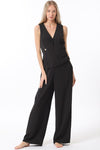 Deisy Sleeveless Vest Top Jumpsuit