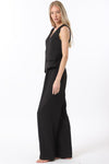 Deisy Sleeveless Vest Top Jumpsuit