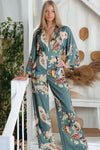 Sophia Kimono Sleeve Floral Jumpsuit