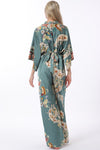 Sophia Kimono Sleeve Floral Jumpsuit