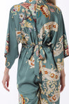 Sophia Kimono Sleeve Floral Jumpsuit