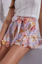 Lailah Ruffle Floral Shorts (See Matching Top)