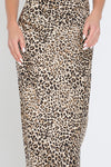 Cannie Satin Leopard Maxi Skirt - Leopard