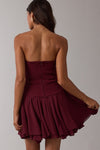 Rosabella  Strapless Fit & Flare Mini Dress