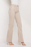Xenisa High Rise Boot-cut Jeans - Grey/Violeta