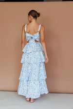 Delphine Tiered Floral Maxi Dress
