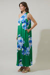 Lyn Floral One Shoulder Maxi Dress