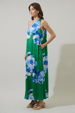 Lyn Floral One Shoulder Maxi Dress