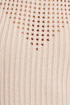 Carlina Knit Maxi Dress - Cream