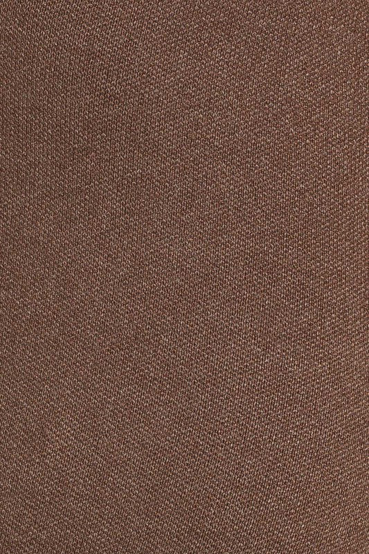 Murphy Collar Sleeveless Knit Bodysuit - Brown
