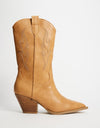 Eleanor Mid Shaft Embroidered Cowboy Boot