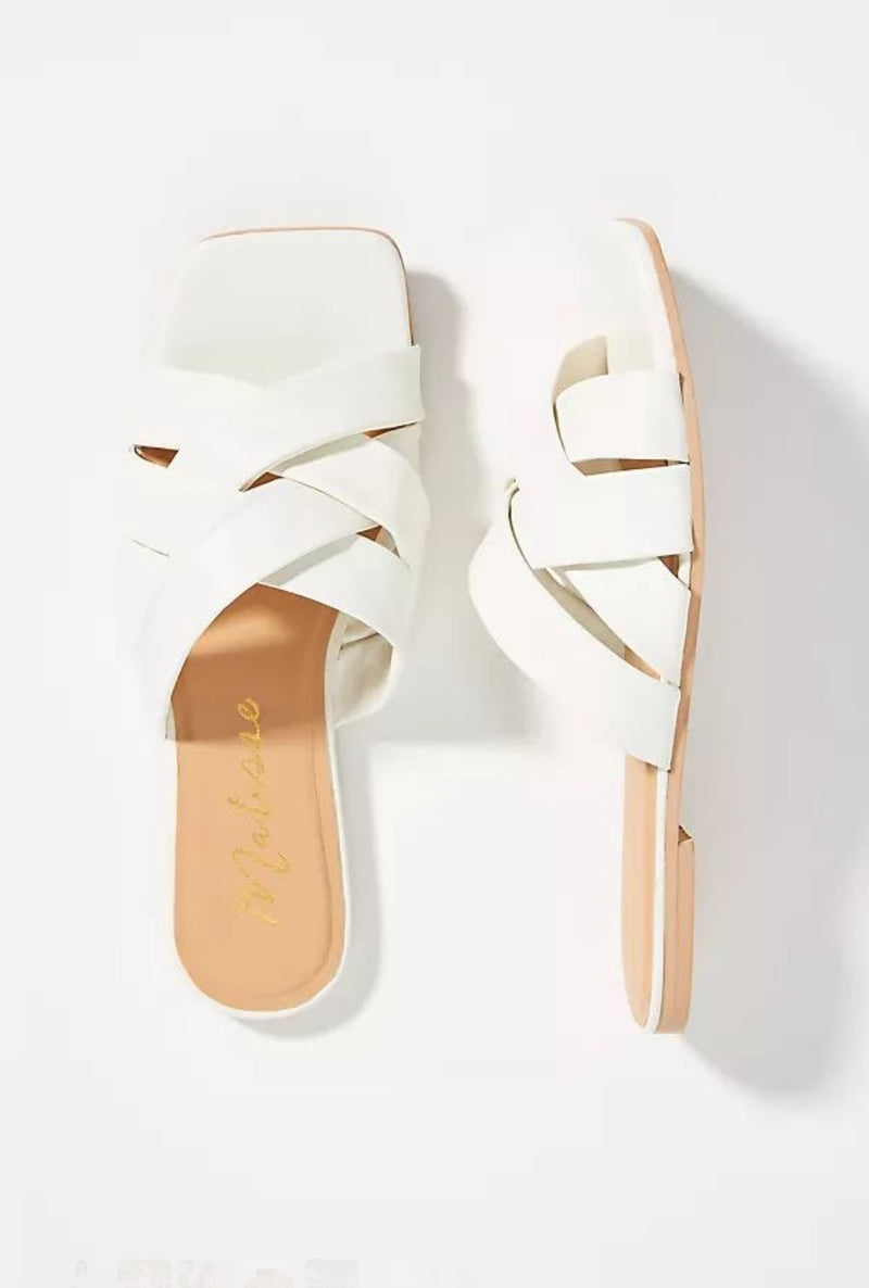 Julane Multi Criss Cross Flat Sandal