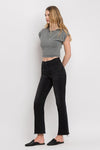 Vivi High Rise Mini Flare Jeans