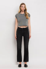 Vivi High Rise Mini Flare Jeans