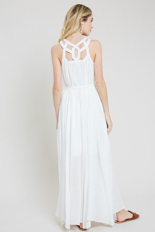 Izi Maxi Dress - White – Girls Will Be Girls