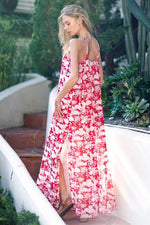 Suzette Floral Halter Dress