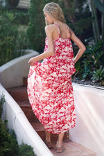 Suzette Floral Halter Dress