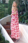 Suzette Floral Halter Dress