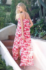 Suzette Floral Halter Dress