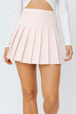 Evelyn Pleated Tennis Mini Skirt
