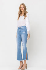 Cybele Mid Rise Distressed Jeans