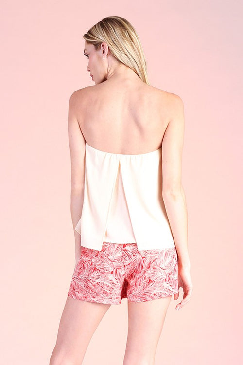 Erie Strapless Top - Butter - RESTOCKING ETA 7/1/25 - PRE-ORDER NOW