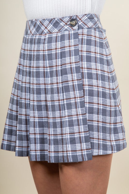 Ashley Pleated Mini Tennis Skirt