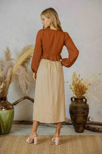 Fio Front Bow Crop Top With Ruffle Hem
