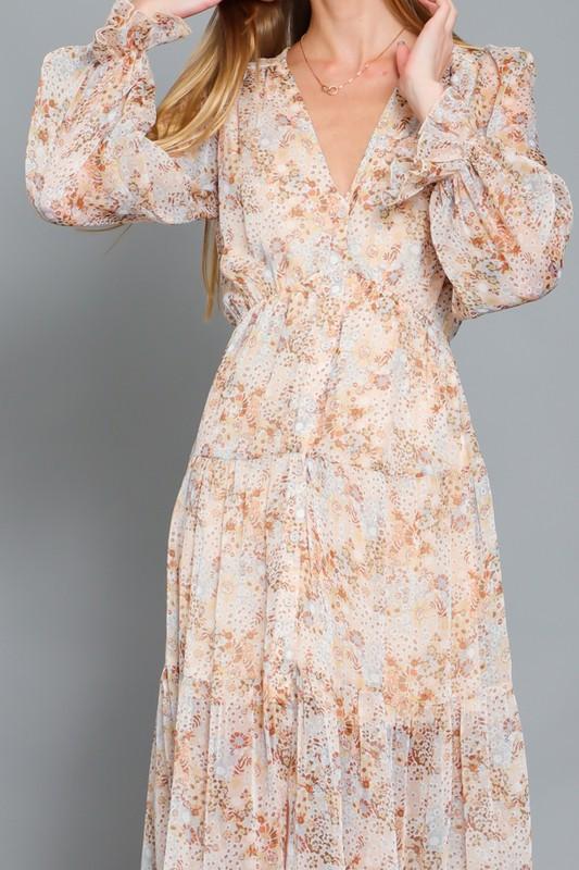 Alayah Long Sleeve Button Down Tiered Maxi Dress – Girls Will Be Girls Alayah Long Sleeve Button Down Tiered Maxi Dress – Girls Will Be Girls