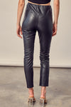 Thalia Faux Leather High Waisted Pants