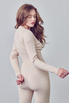 Zhuri Knit Crop Top And Pants Set
