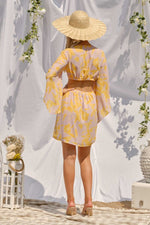 Suzanne Floral Cut Out Mini Dress