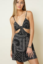 Lisbeth Paisley Print Dress