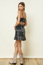 Lisbeth Paisley Print Dress