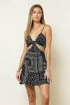 Lisbeth Paisley Print Dress