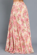 Cinthia High Waisted Floral Maxi Skirt